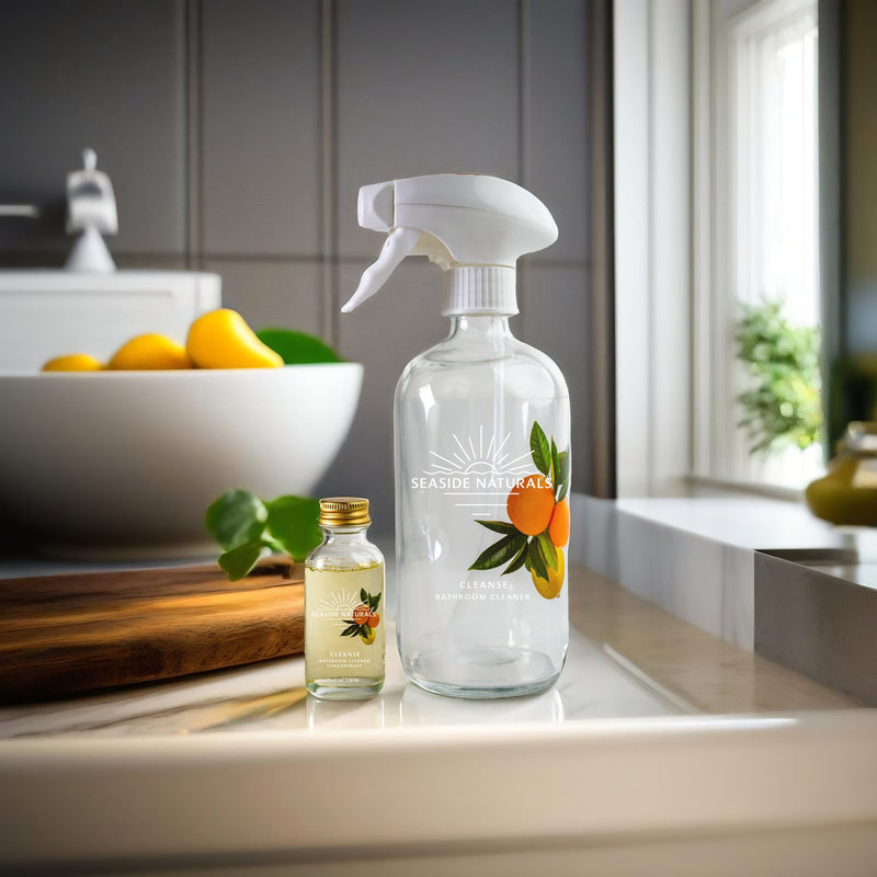 Cleanse Bathroom Cleaner Kit - Seaside Naturals Inc.