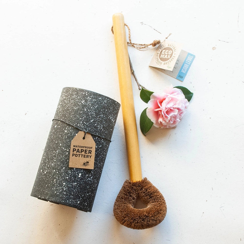 Natural Toilet Brush & Holders - 100% Plastic Free - Premium Accessories from Other - Just $27.95! Shop now at Seaside Naturals