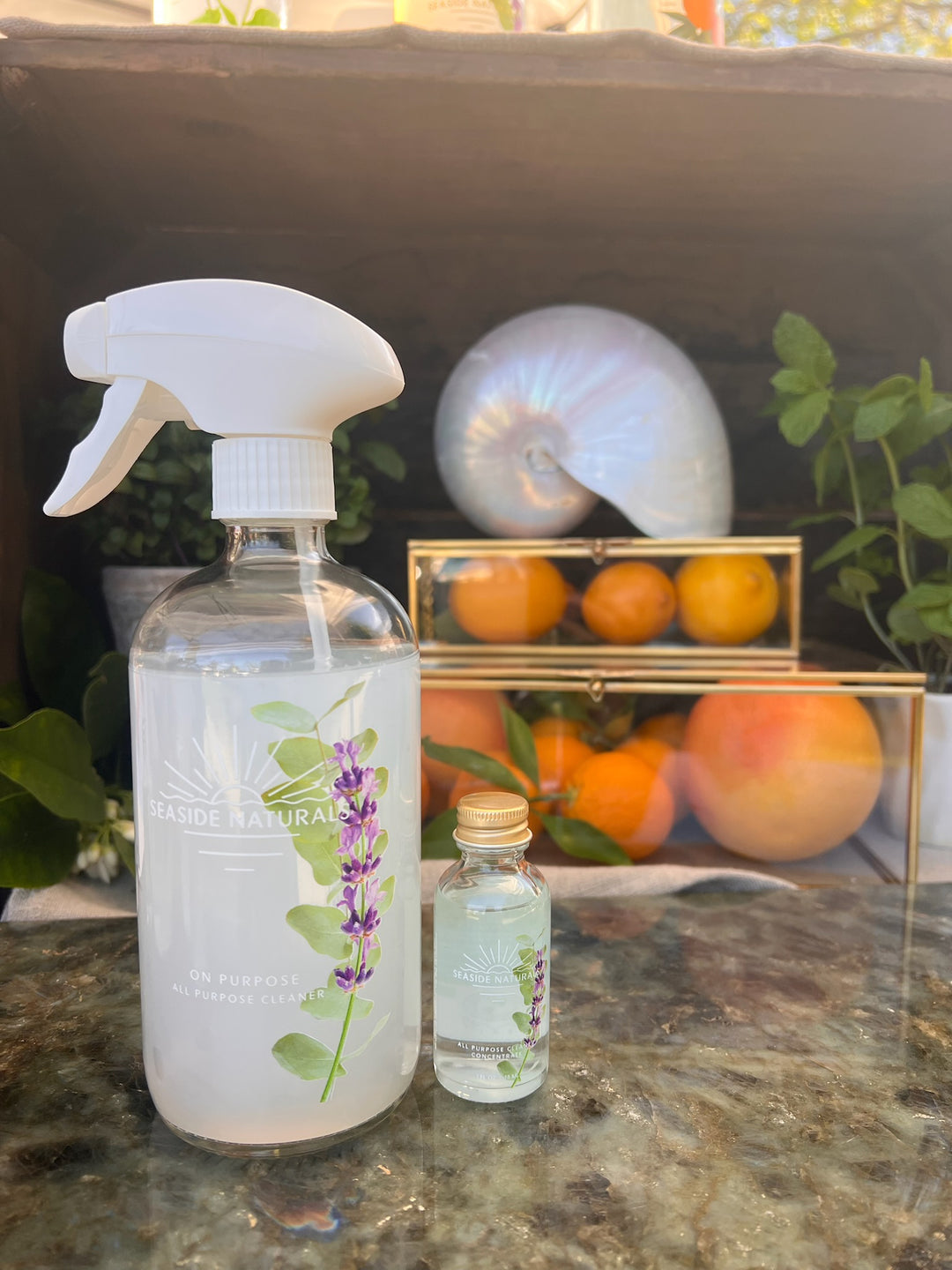 On Purpose Setup - Bottle, sprayer and concentrate - Premium Kit from Seaside Naturals - Just $19.95! Shop now at Seaside Naturals