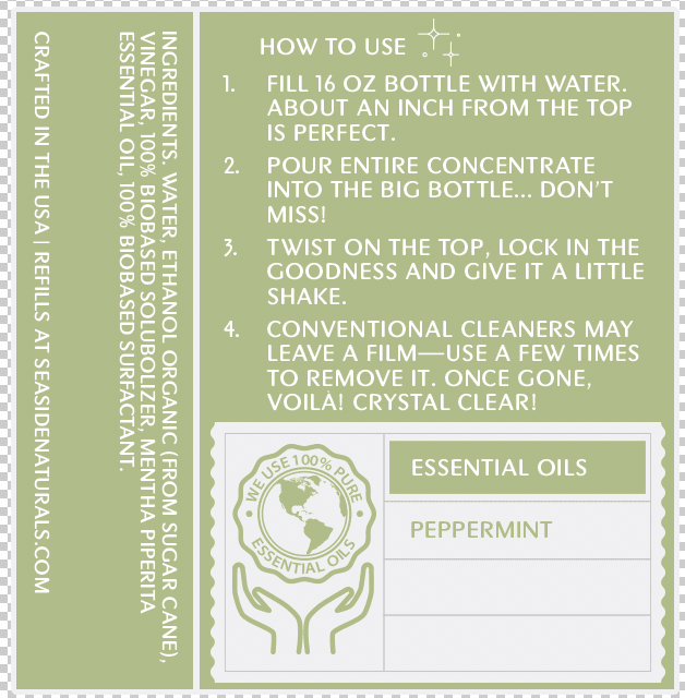 Clarity Glass Cleaner Kit - Seaside Naturals Inc.