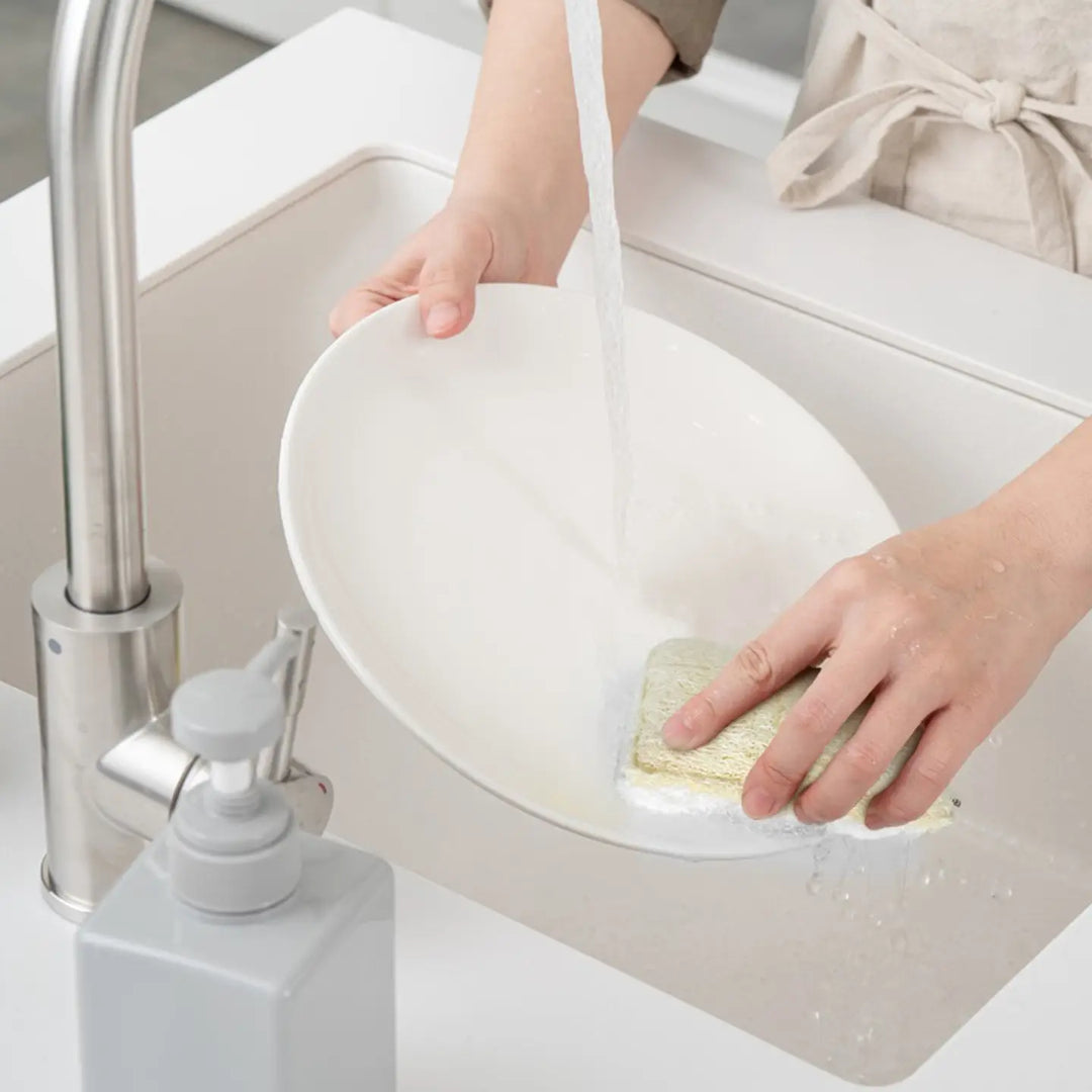 Kitchen Loofah Sponge with Zero Plastic - 3 Pack Sponges - Premium Accessories from Other - Just $9.95! Shop now at Seaside Naturals