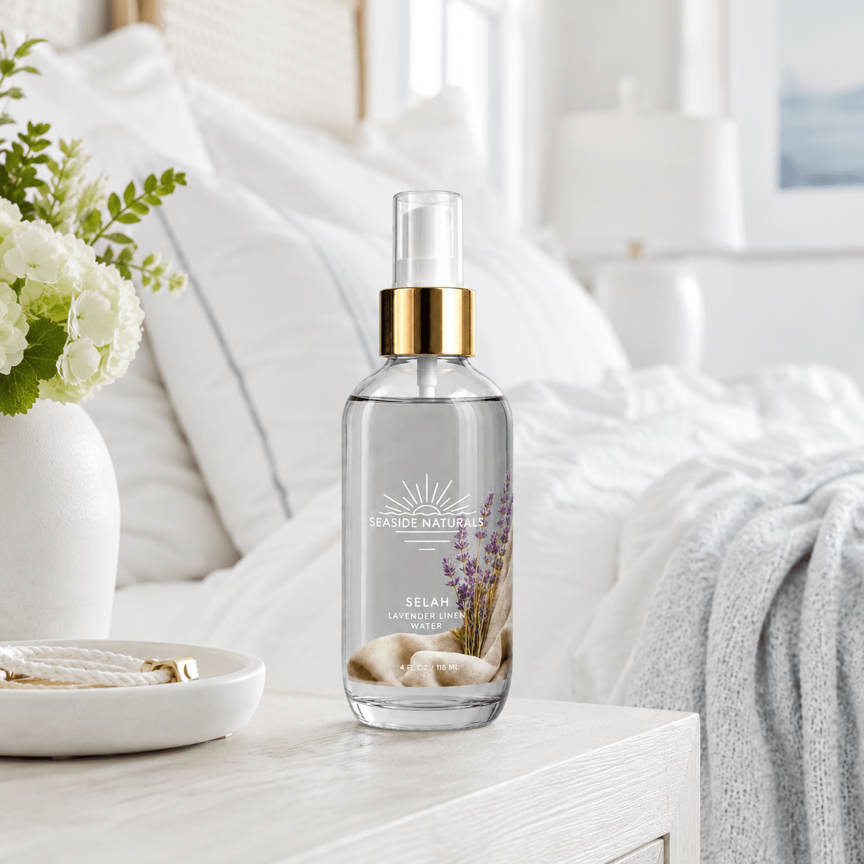 Lavender Linen Water Spray - Seaside Naturals Inc.